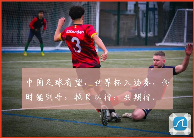 中国足球有望，世界杯入场券，何时能到手，拭目以待，共期待。